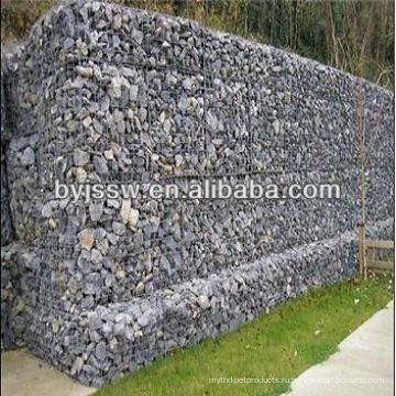 Корзина Gabion Сохраняя Стены Дизайн